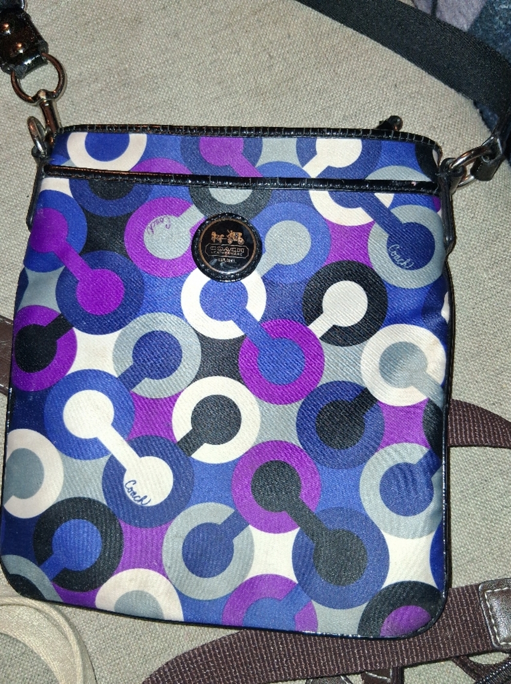 Lot of three cross body coach bags - Picture 6 of 12